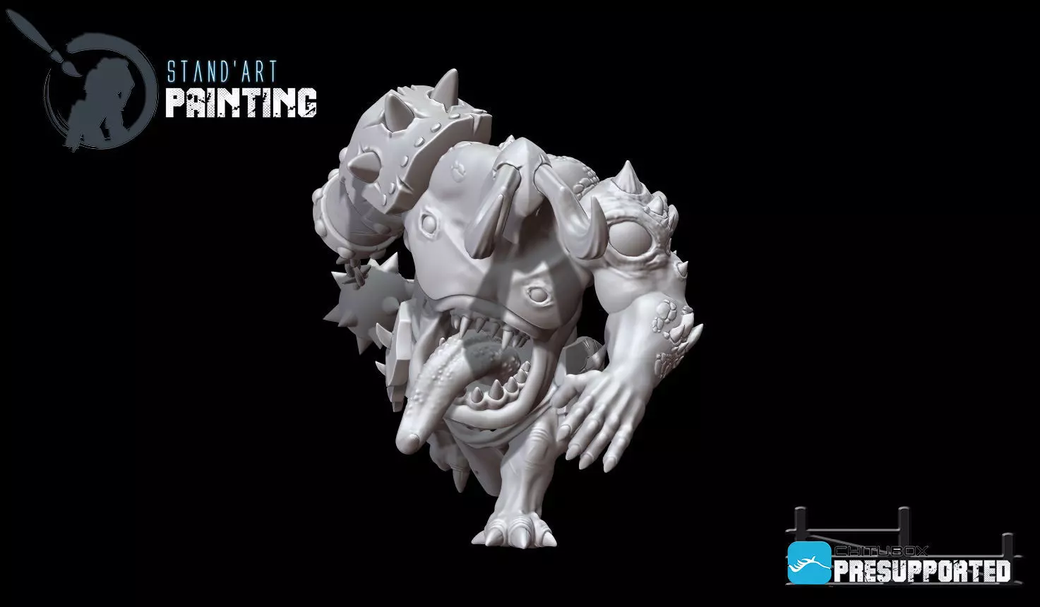 The Butcher creature 3D model_0