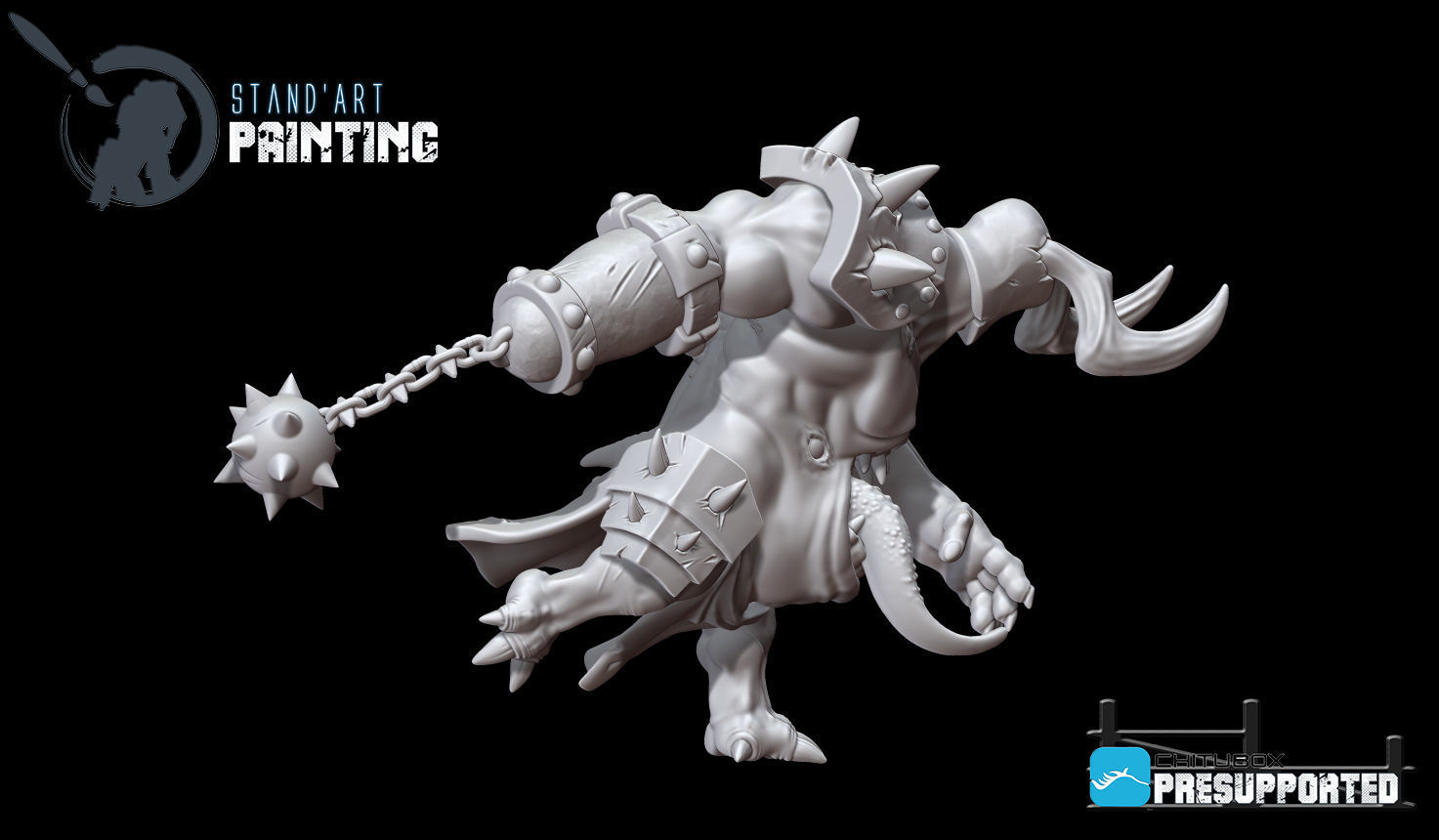 The Butcher creature 3D model_3