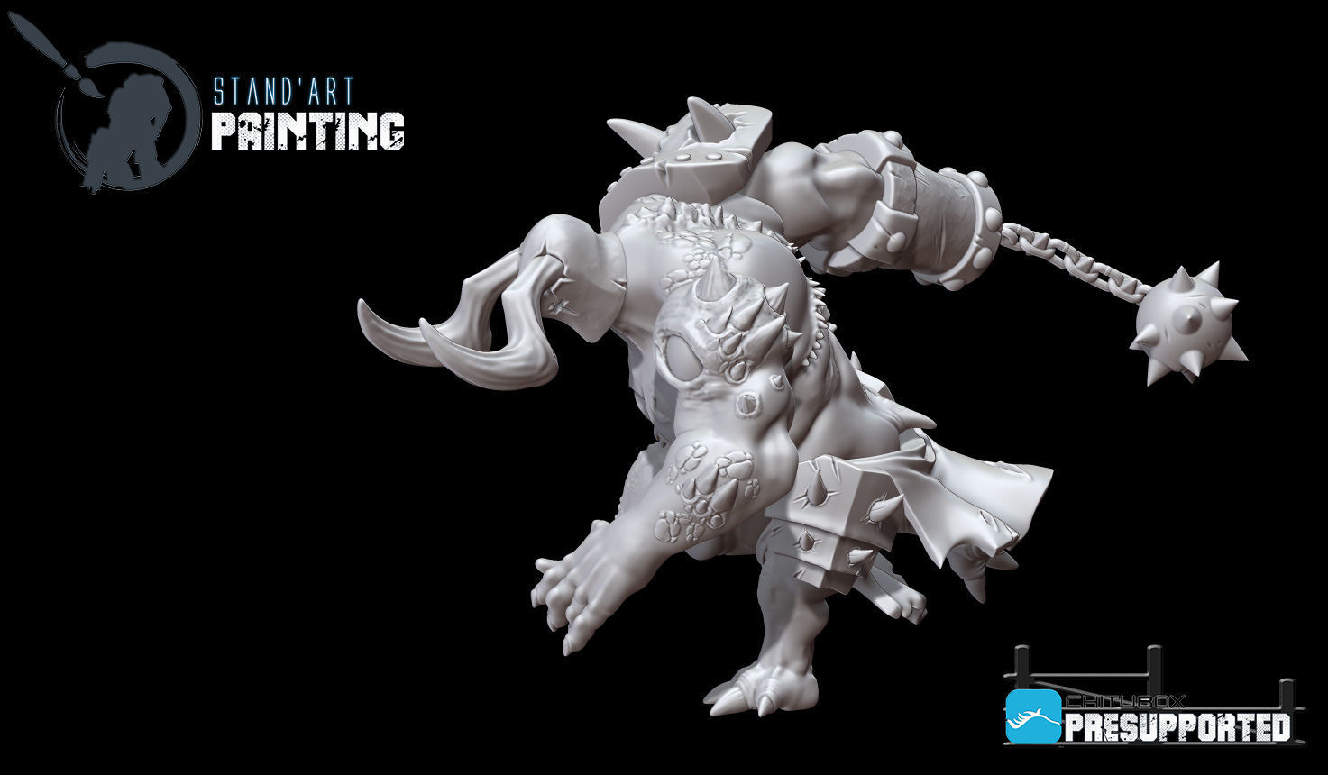 The Butcher creature 3D model_1