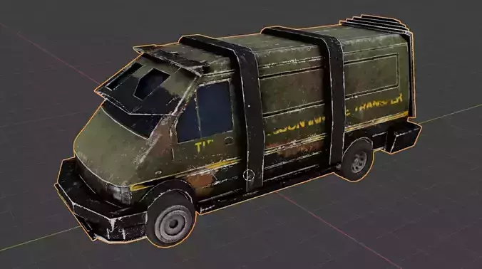 armored vehicle van for any type of  games