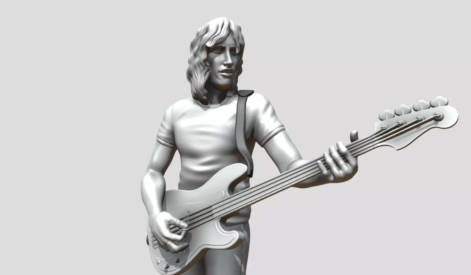 ROGER WATERS PINK FLOYD - 3DPRINTING 3D print model_0