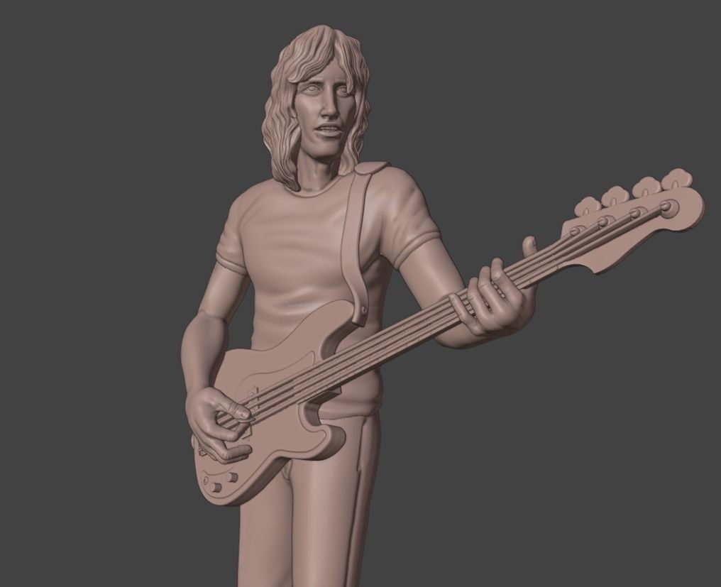 ROGER WATERS PINK FLOYD - 3DPRINTING 3D print model_13