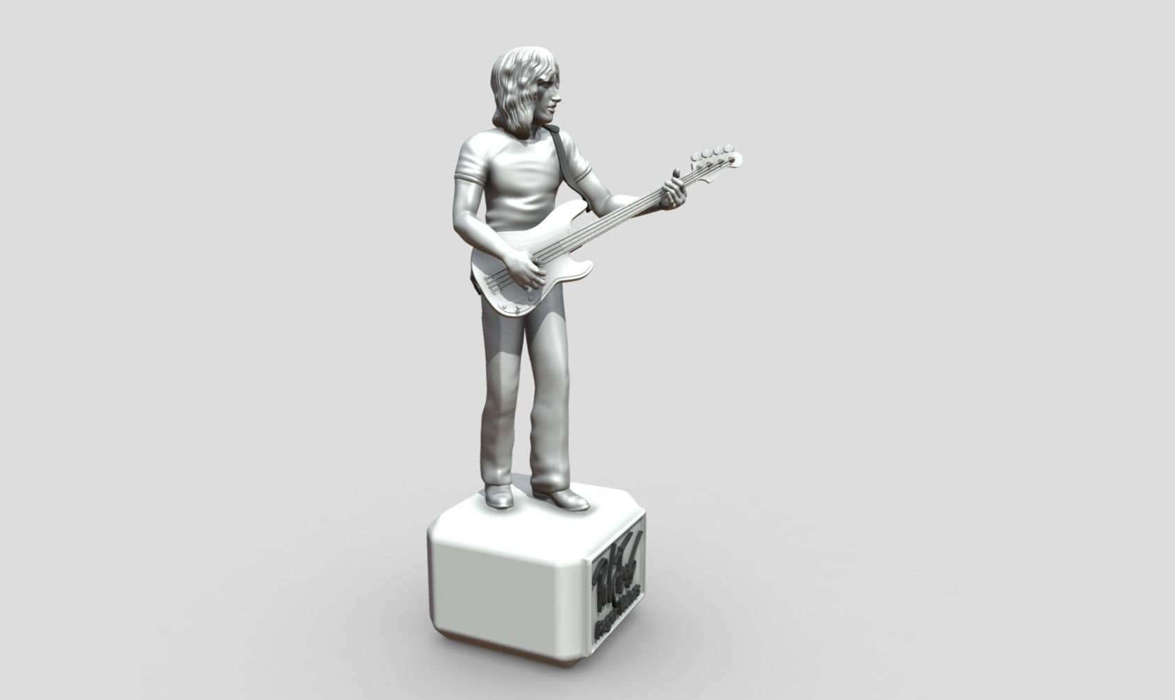 ROGER WATERS PINK FLOYD - 3DPRINTING 3D print model_12
