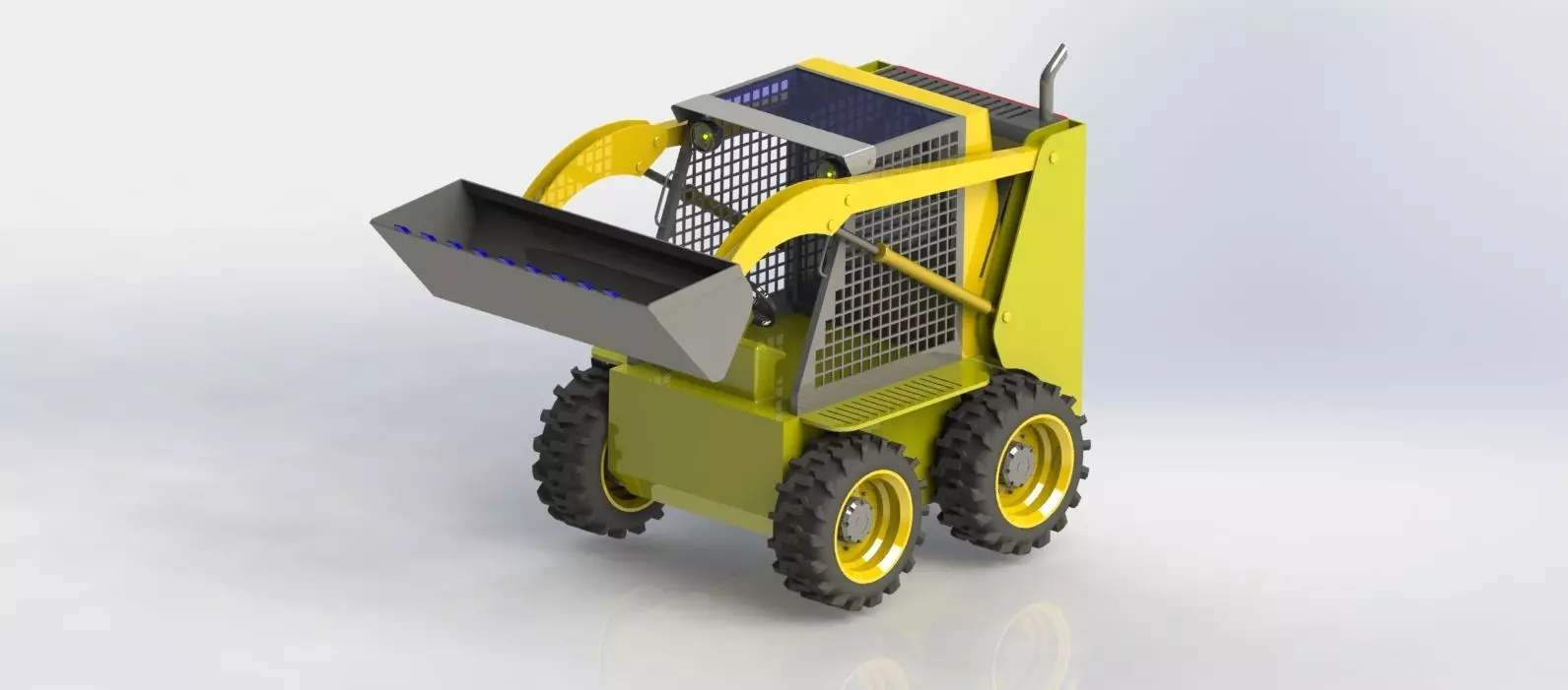bobcat loader 3D model