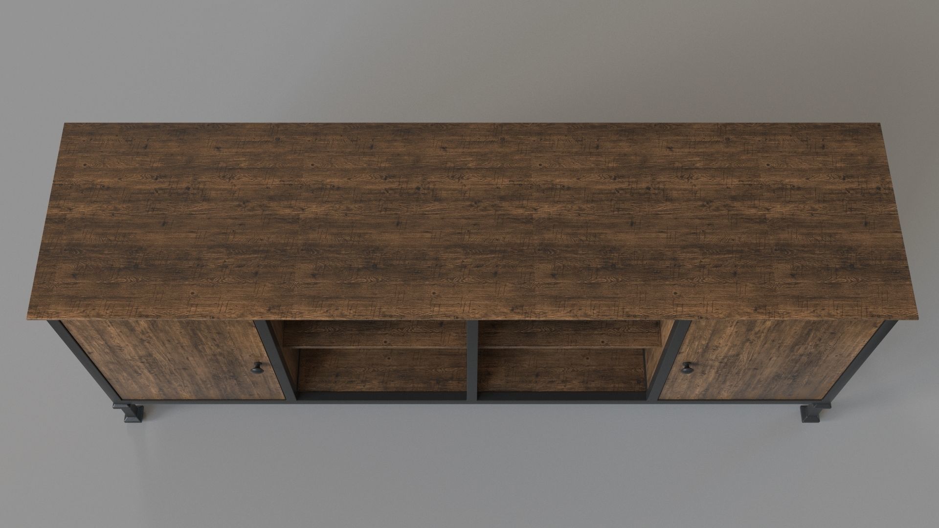 Johntai Transitional 72 TV Stand 3D model_3