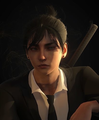 Aki Hayakawa - Chainsaw Man Free 3D model