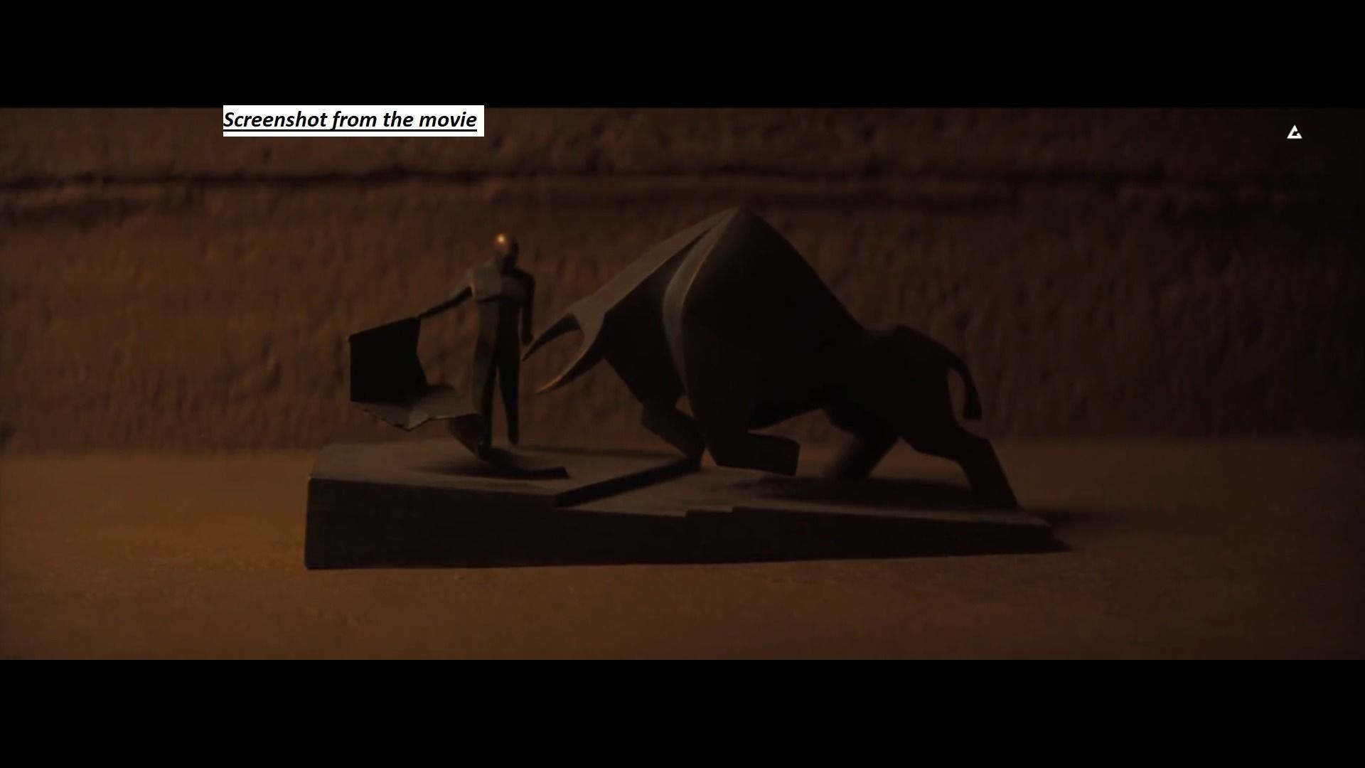 Bull fighting statue From Dune Movie 3D model_1