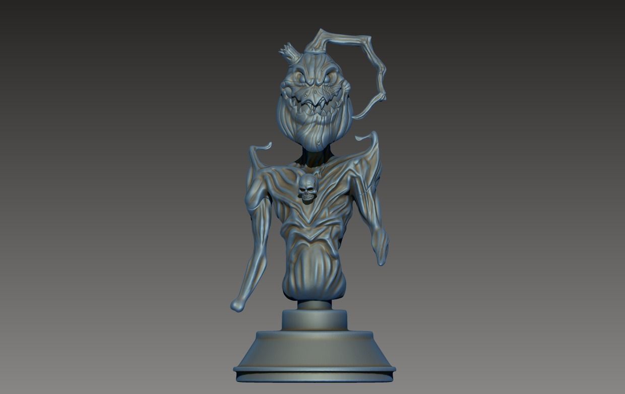 Pumpkin King Halloween Special 3D print model_2