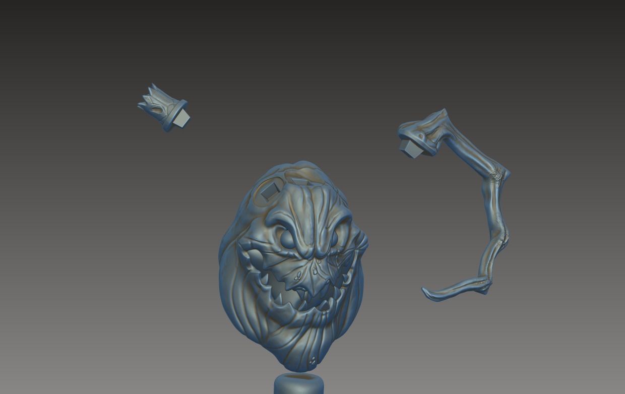 Pumpkin King Halloween Special 3D print model_4