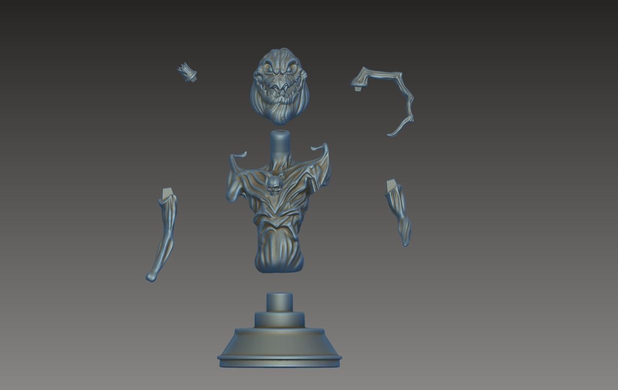 Pumpkin King Halloween Special 3D print model_3