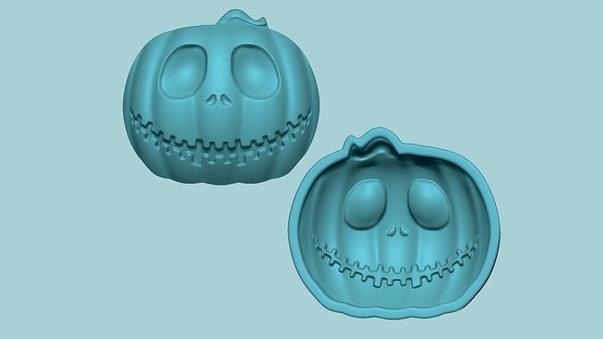 Halloween Pumpkin - Molding EVA - Jack O Lantern 3D print model