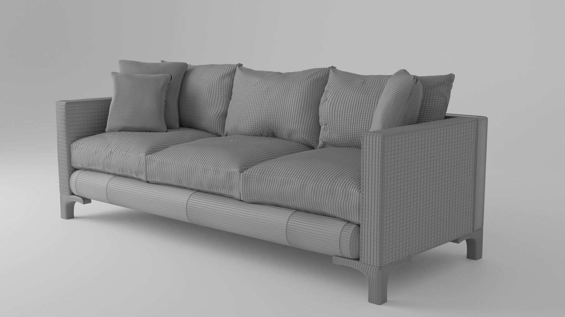 Sofa 3D Model Free 3D model_3