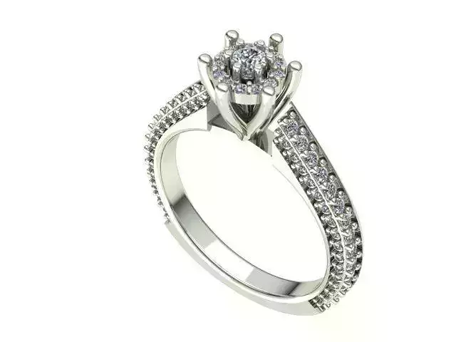 3d model female ring 3D print model