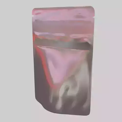 Cannabis pouch 3D model