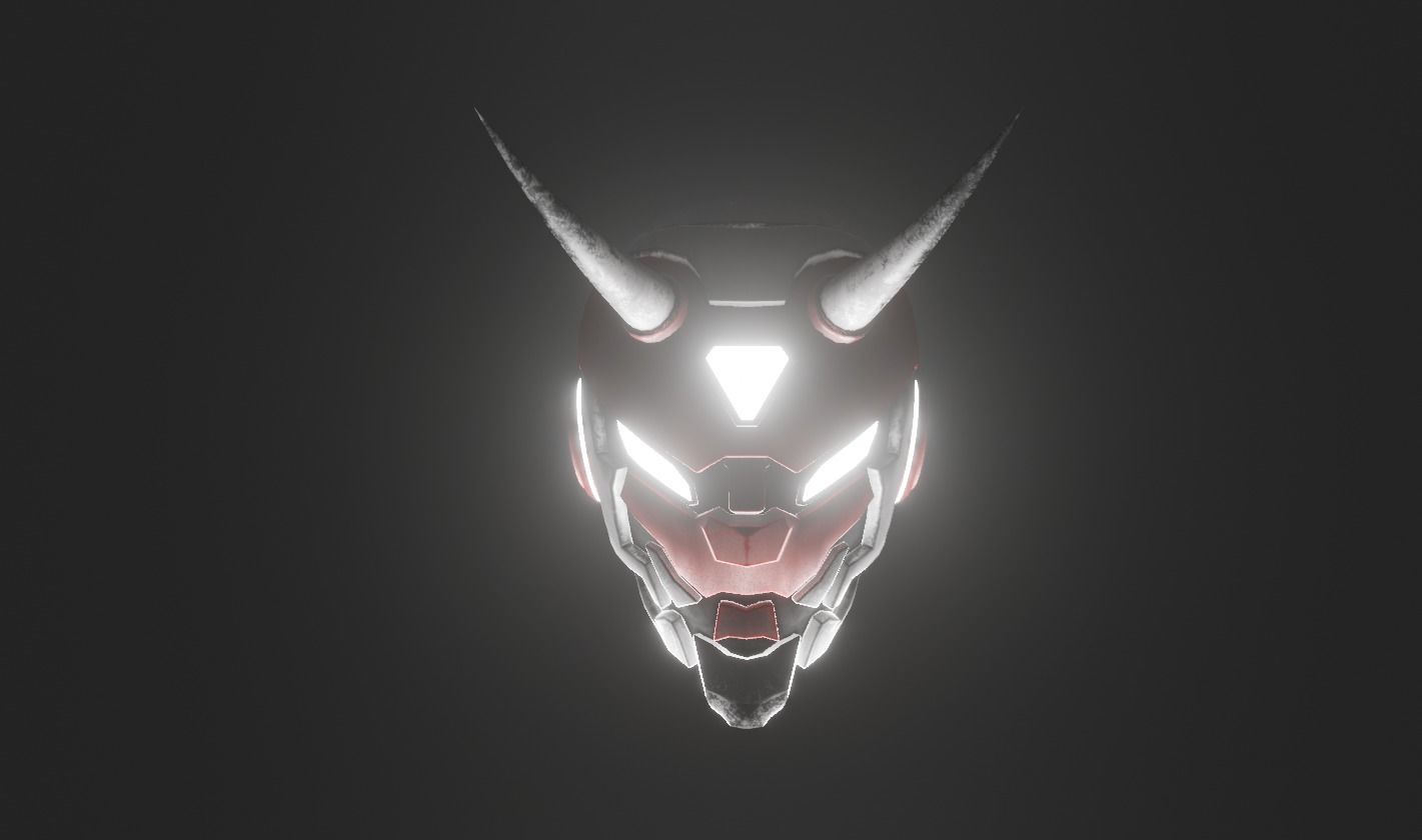 Hiro Helmet Low-poly 3D model_1