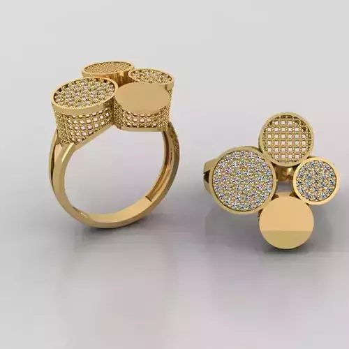 Woman Rings 3D