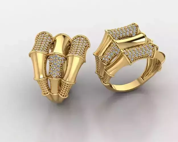 Woman Rings 3D