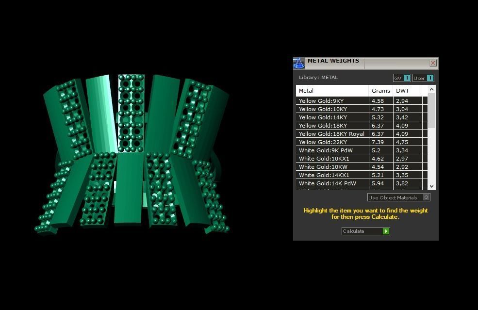 Woman Rings 3D 3D print model_4