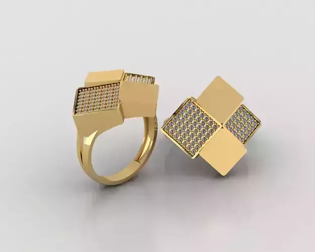 Woman Rings 3D