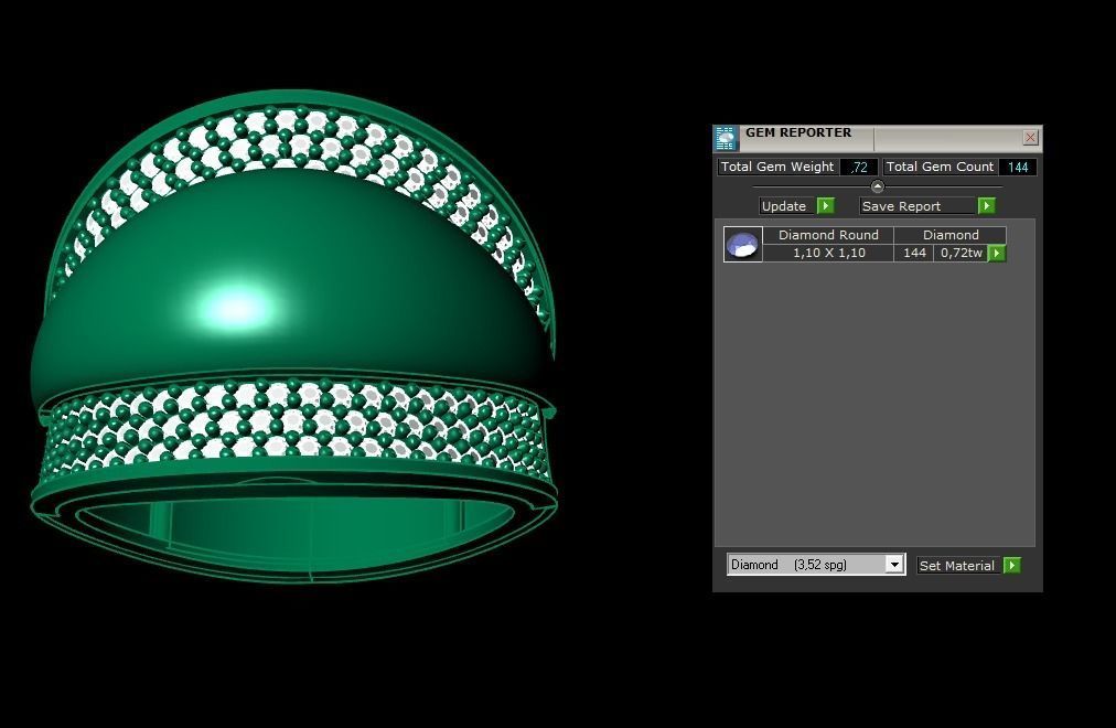 Woman Rings 3D 3D print model_1
