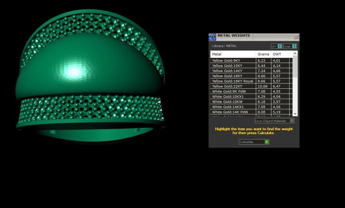 Woman Rings 3D 3D print model_4