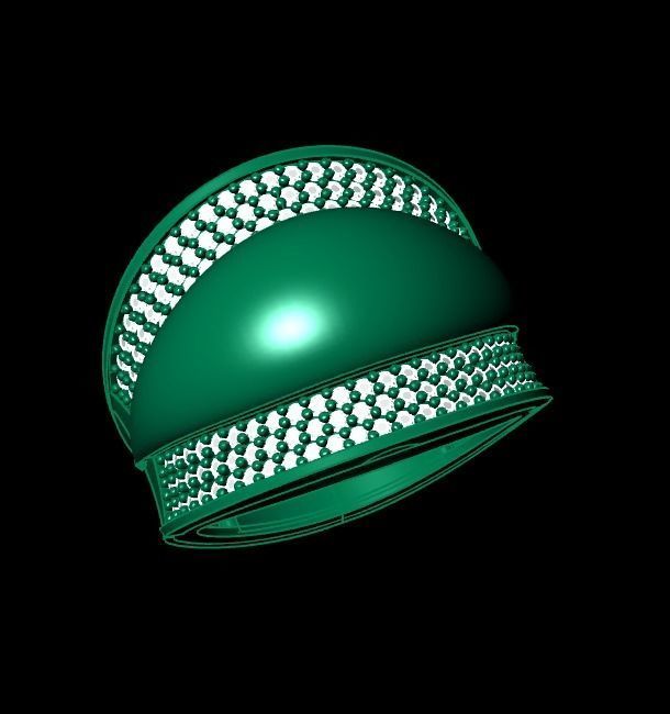 Woman Rings 3D 3D print model_3