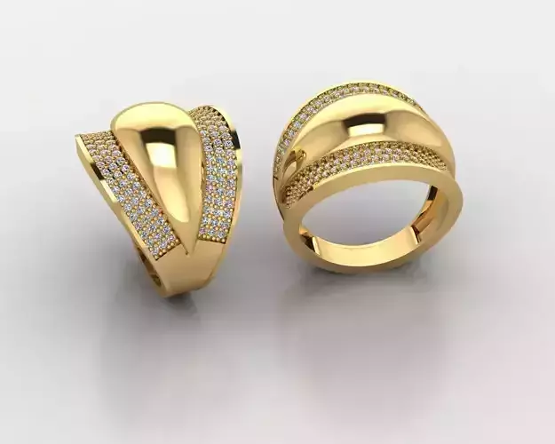 Woman Rings 3D
