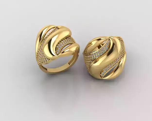 Woman Rings 3D