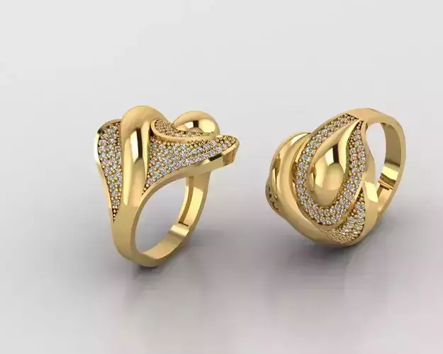 Woman Rings 3D