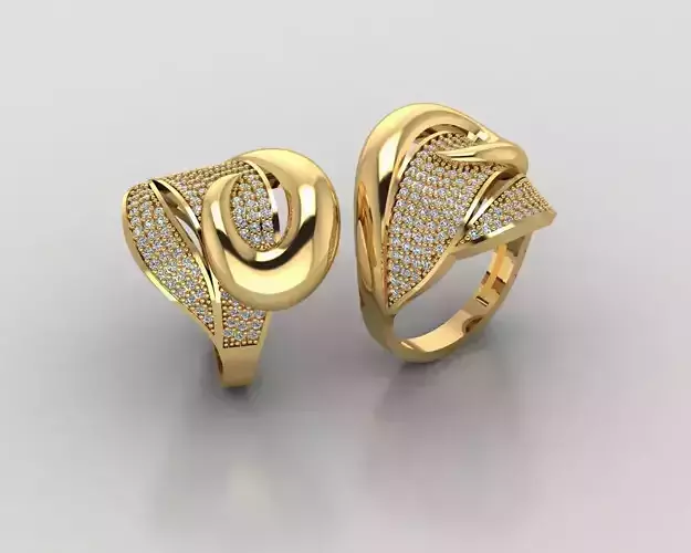 Woman Rings 3D