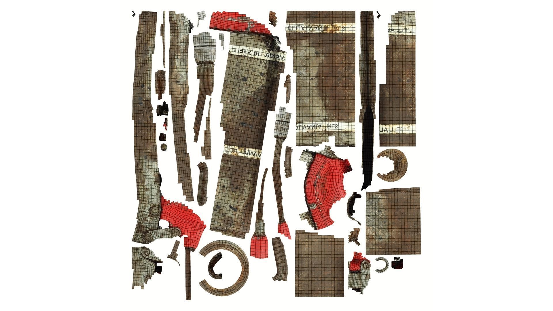 Grease Pump Gun Raw Scanned 3D model_14