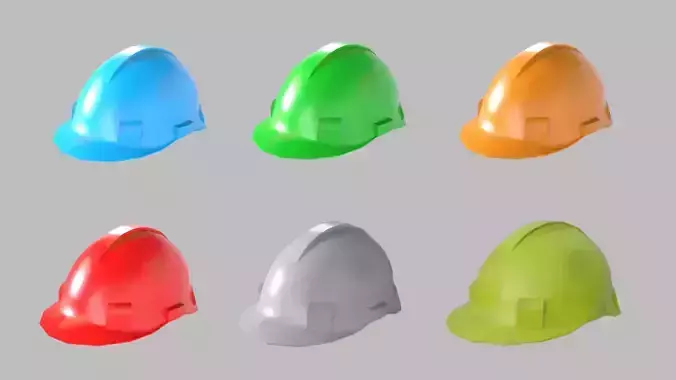 Worker Safety Helmet Set