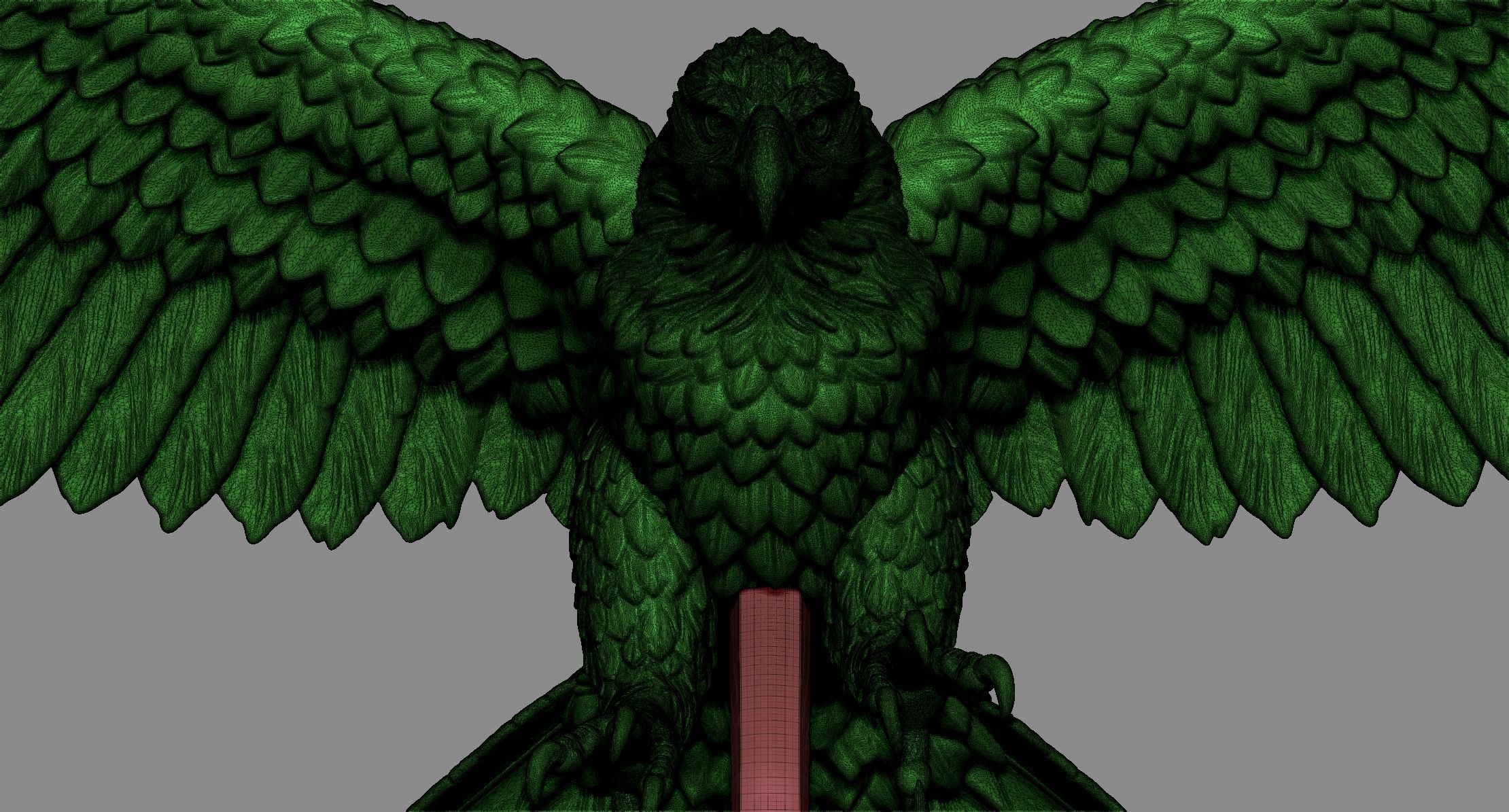 Eagle Golden 3D print model_8