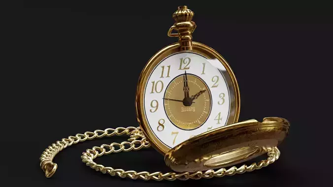Pocket Watch 3D model