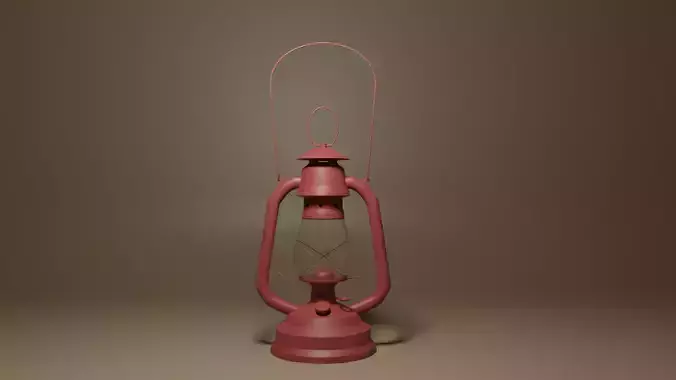 Cartoon Retro Kerosene Lamp