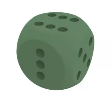 Game Dice 3D print model