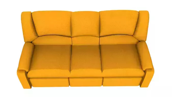 THREE SEATER- LEATHER-SOFA