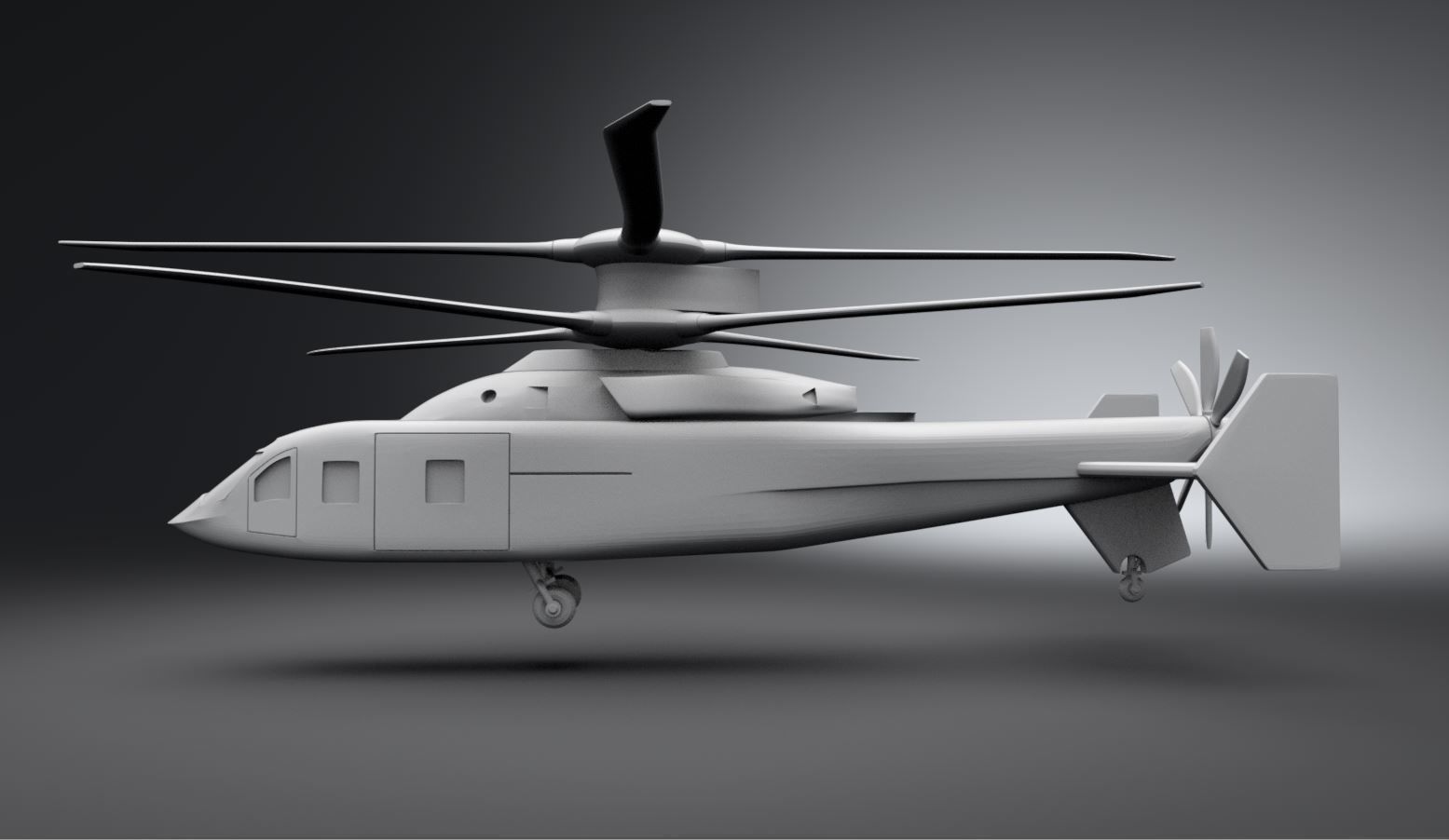 Defiant X Scale Model 3D print model_1