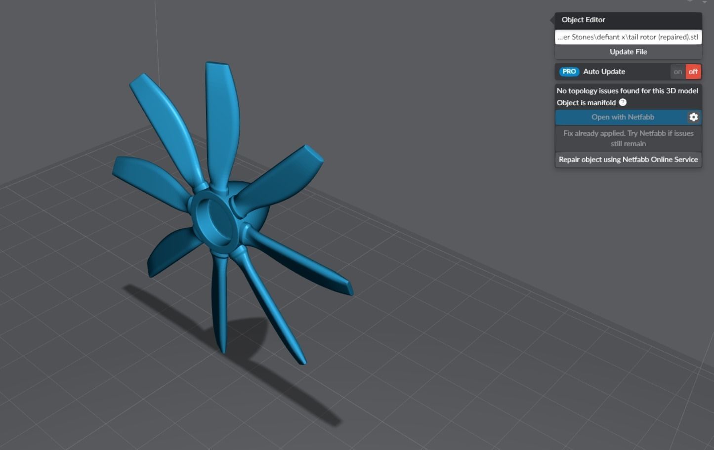 Defiant X Scale Model 3D print model_8