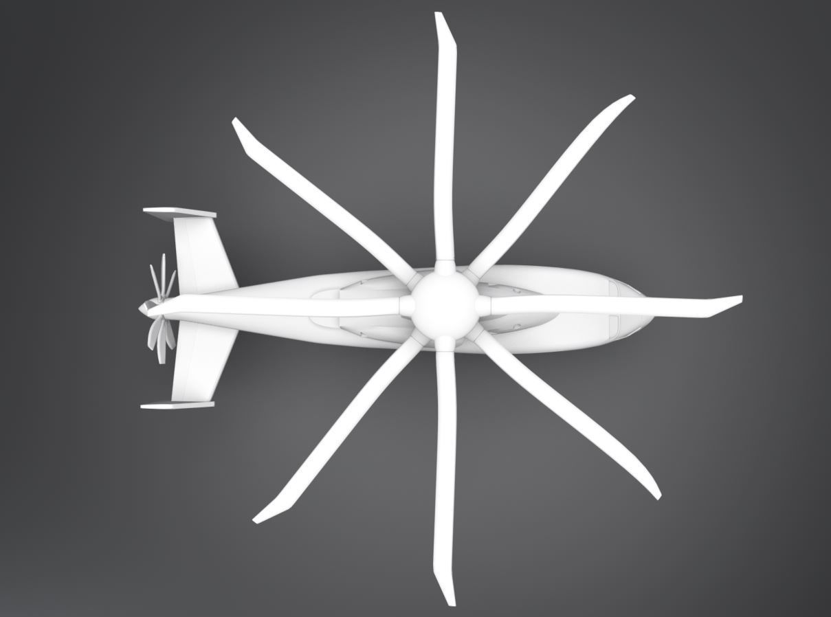 Defiant X Scale Model 3D print model_3