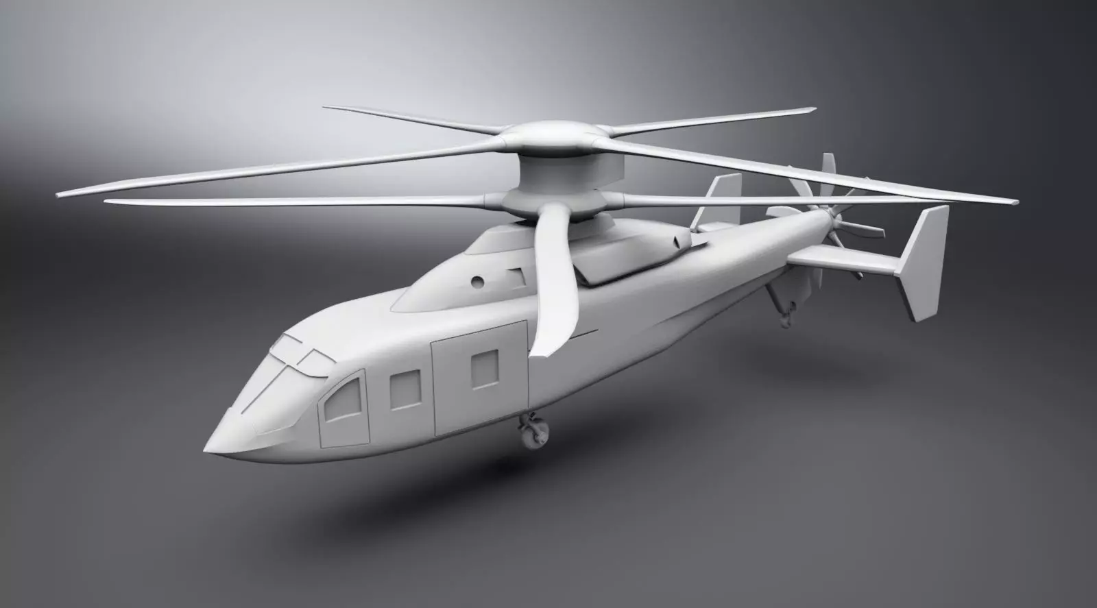 Defiant X Scale Model 3D print model_0