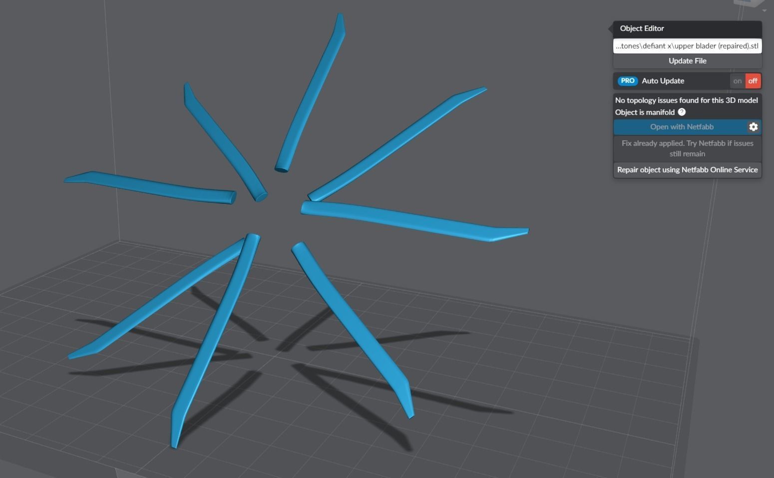 Defiant X Scale Model 3D print model_9