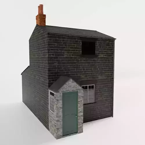 British Row Home 05 3D model