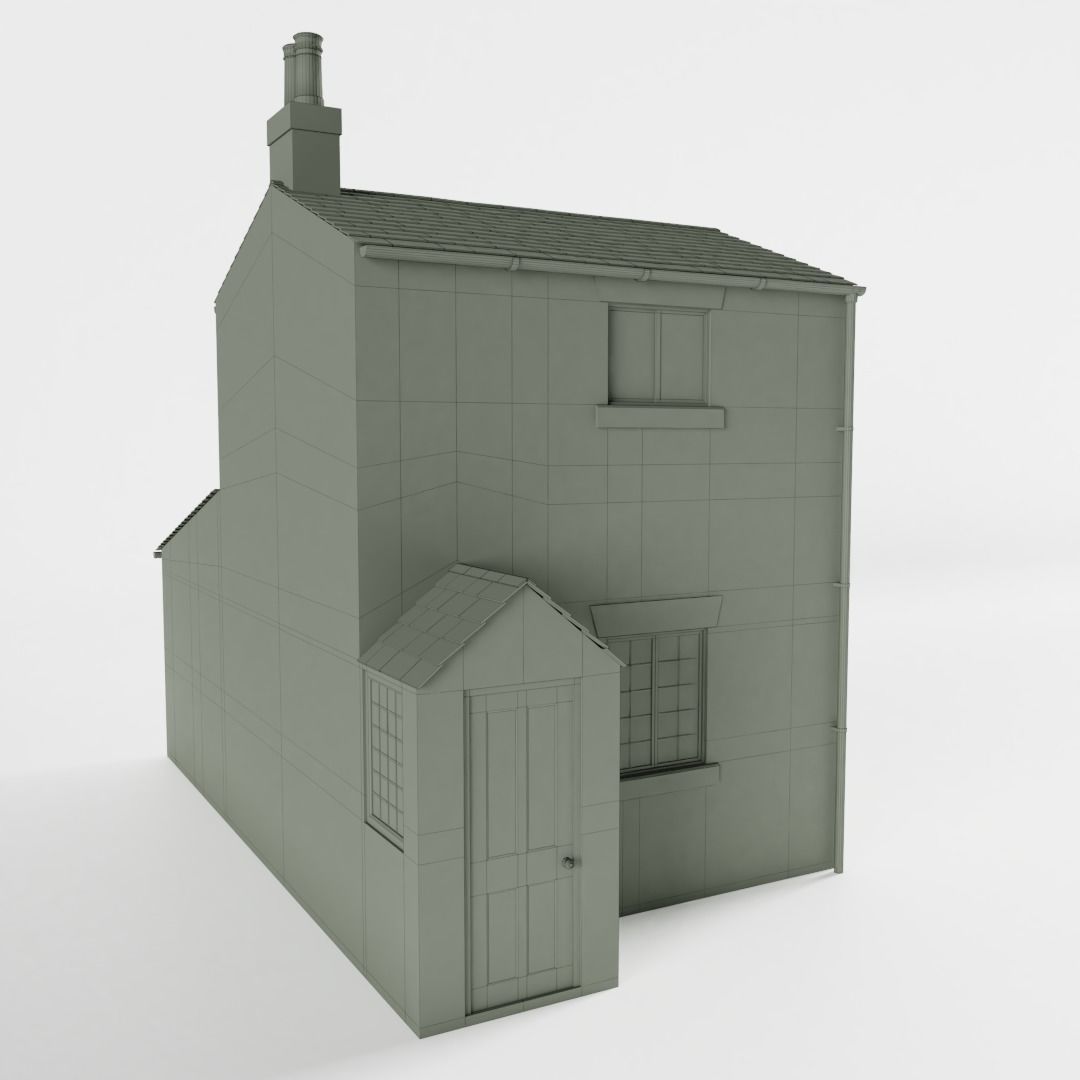 British Row Home 05 3D model_4