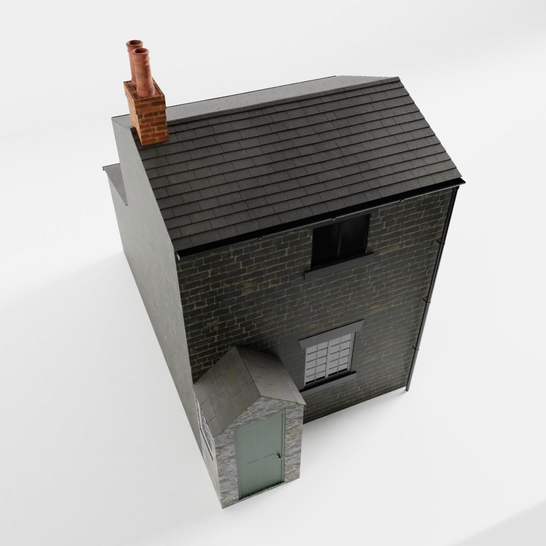 British Row Home 05 3D model_2