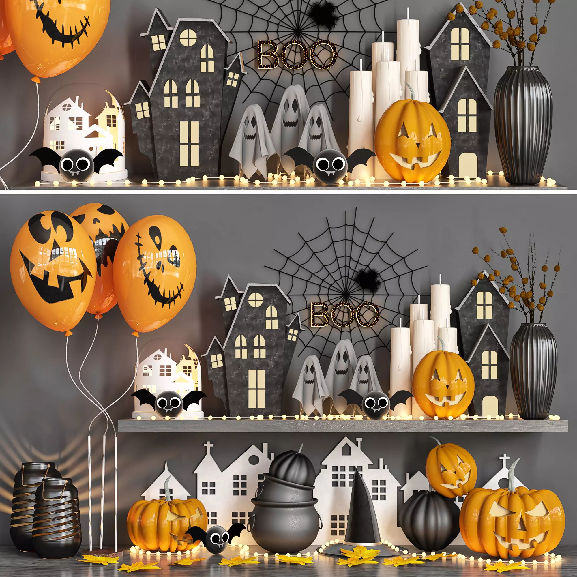 decorative set 35 3D model_0