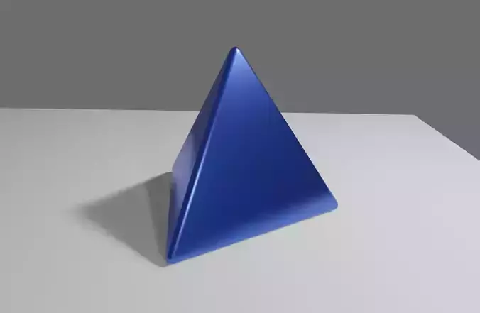 Dice 4 Sides Blank - Printable - Dado 4 Lados 3D print model