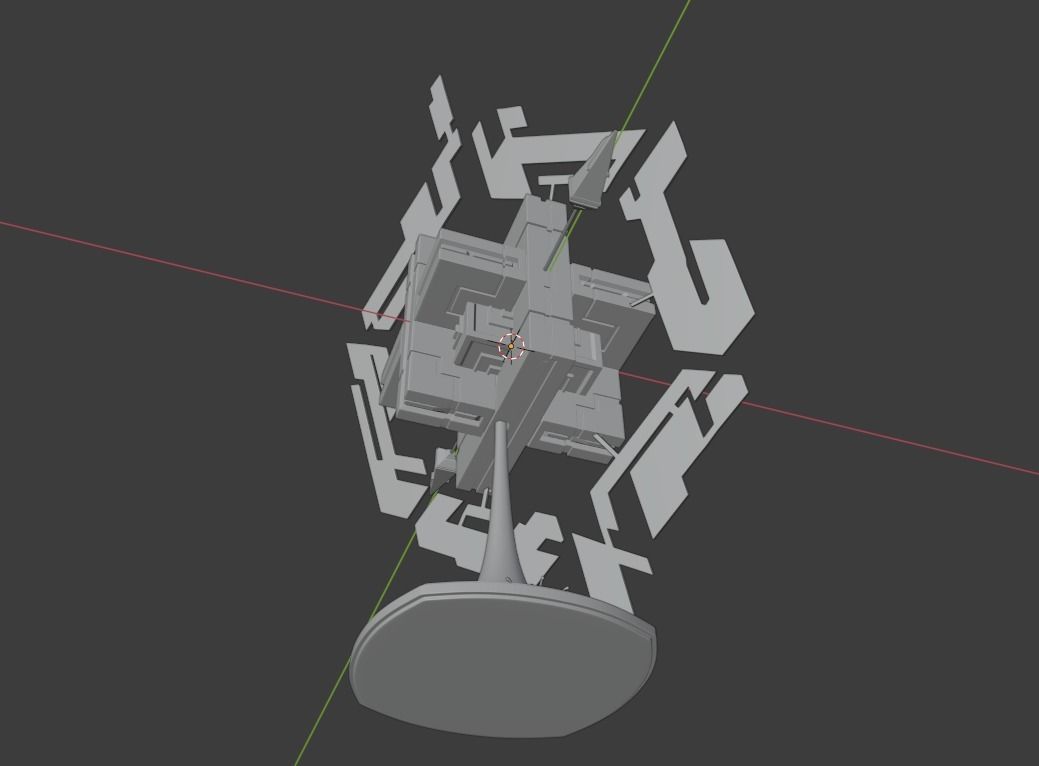 Memory of Dust Genshin Impact -- Print Ready 3D print model_7