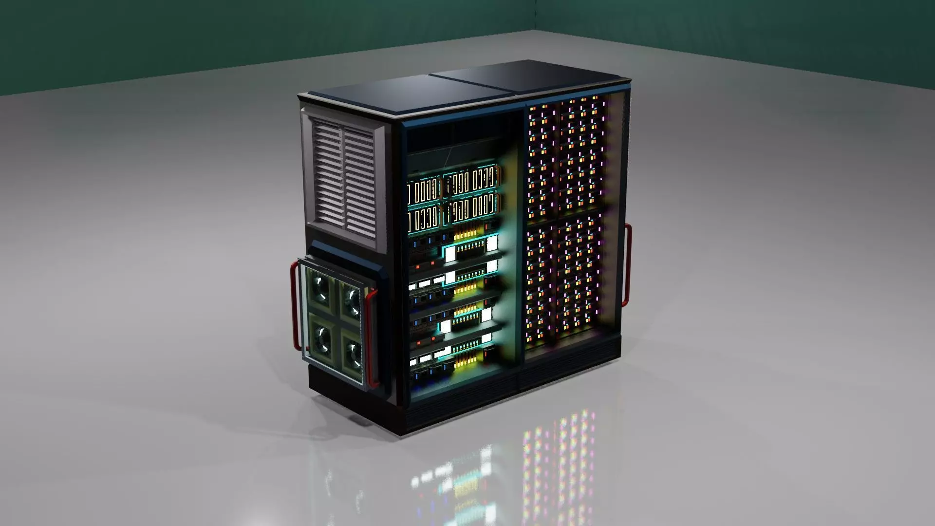 server computer 3D model_0