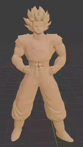 goku dbz 3D print model